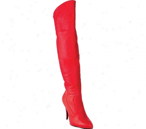 Pleaser Vanity 2013 (women's) - Red Leather