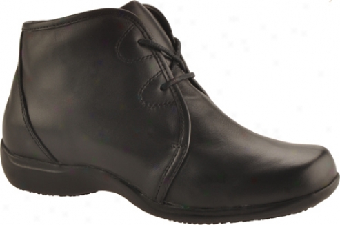 Portlandia Voyager (women's) - Black Burnished Calfskin