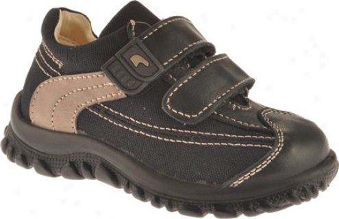 Primigi Fergus (infant Boys') - Black Canvas/leather