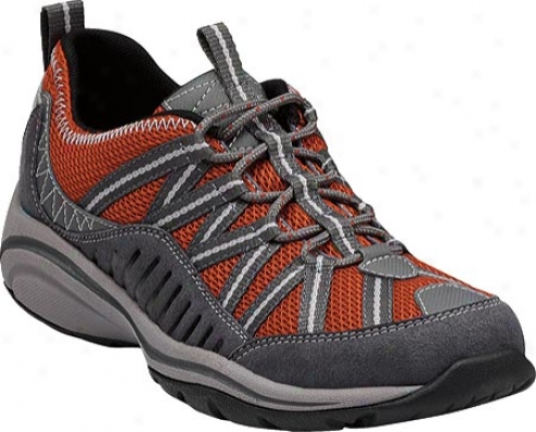 Privo Powerchute (women's) - Grey/orange Nubuck/leather/mesh