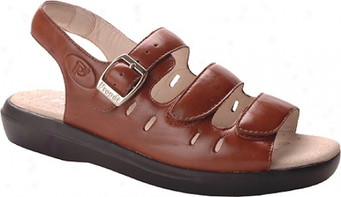 Propet Breeze Walker (women's) - Teak Brown Smooth