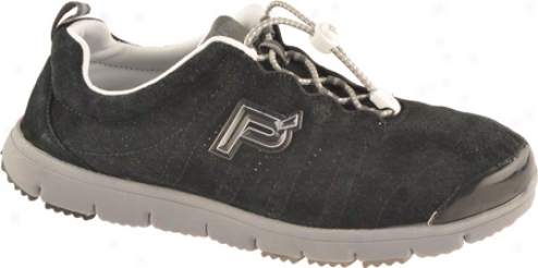 Propet Journey Walker Suede (men's) - Black