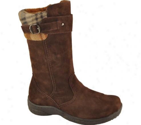 Propet Vail (women's) - Brownie/brown Plaid