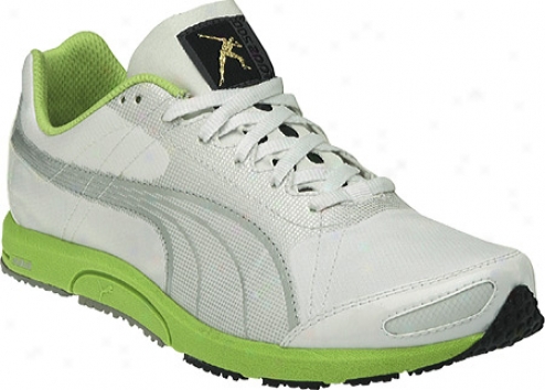 Puma Bolt Faas 200 (women's) - White/puma Silver/lime Punch