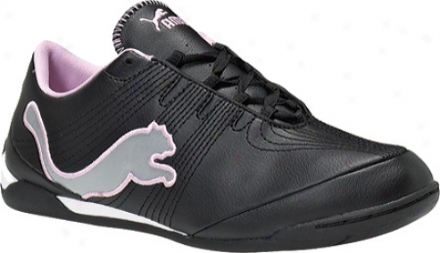 Puma Etoile Cat Jr (boys') - Black/limestone Grey/pink Laady