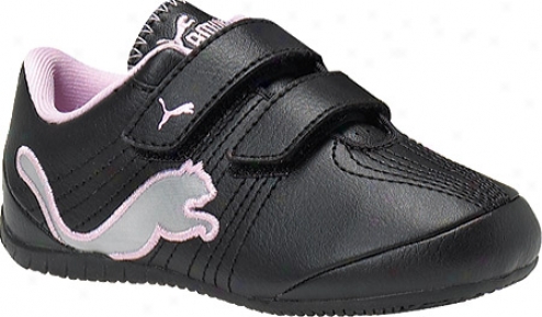 Puma Etoile Cat V Kids (infant Boys') - Black/limestone Gey