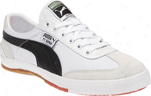 Puma Tt Super Cc (men's) - White/blavk