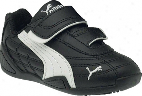 Puma Tune Cat B V (children's) - Black/white