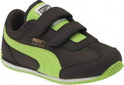 Puma Whirlwind V (infant Boys') - Black Coffee/lime Punch/chocolate Brown