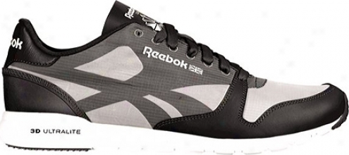 Reebok Classic Leather Ultralite Packable (men's) - Black/flat Grey/white