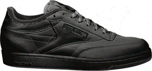 Reebok Club (men's) - Black/black/black