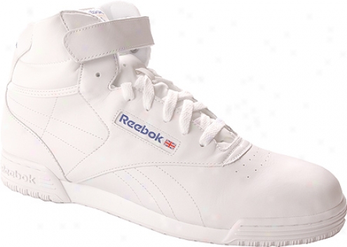 Reebok Ex-o-fit Hi Clean (men's) - White