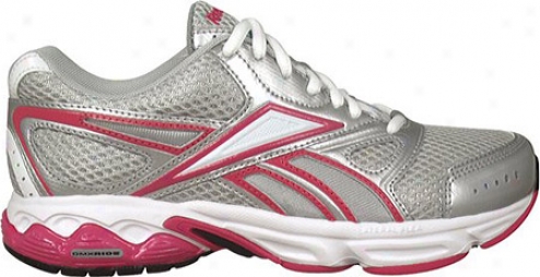 Reegok Instant (women's) - Silver/flat Grey/overrlly Pink