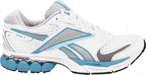 Reebok Pdemier Ultra 8 U-form (women's) - White/pure Silver/blue Blink/black