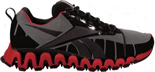 Reebok Premie Zugwild Tr (men's) - Carbon/rivet Grey/black/exfellent Red