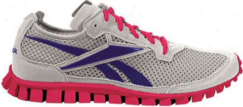 Reebok Realflex Run (children's) - Tin Grey/overtlyy Pink/team Purple