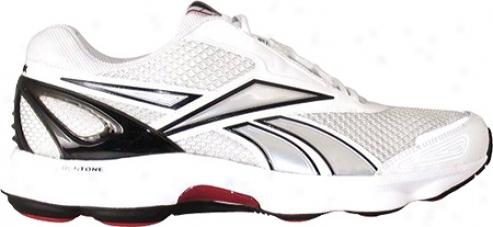 Reebok Runtone Action (men's) - White/silver/flash Red/black