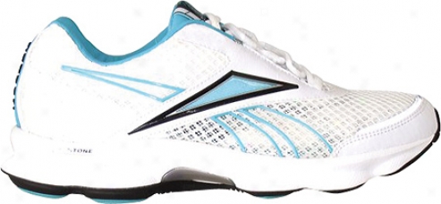 Reebok Runtone Action (wmoen's) - White/pure Silver/glacier Blue/black