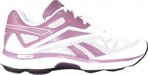 Reebok Runtone Create (women's) - White/preludde Purple