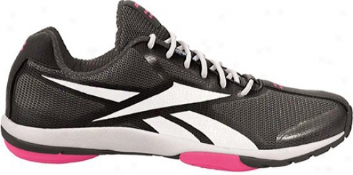 Reebok Slimtone (women's) - Medium Grey/steel/hot Lips