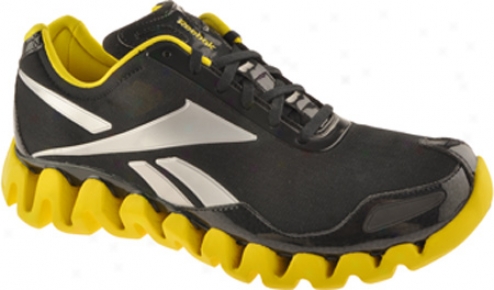 Reebok Zig Pulse Ii (men's) - Black/comet Yellow/silver