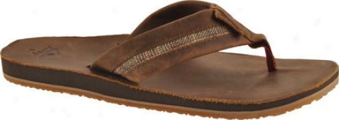 Reef Bonzer (men's) - Brown Plaid