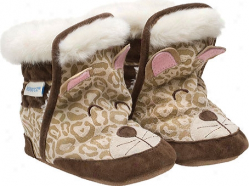 Robeez 3d Snow Leopard Bootie (infant Girls') - Vanilla