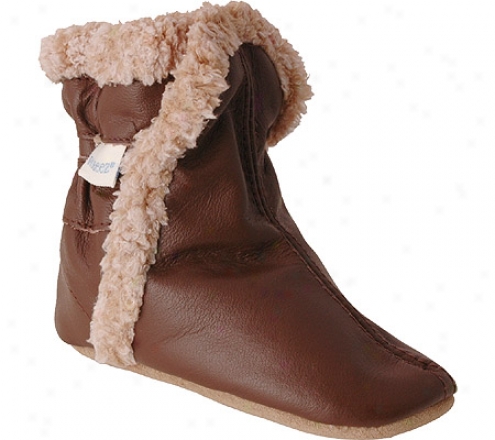 Robeez Booties (infants') - Brown