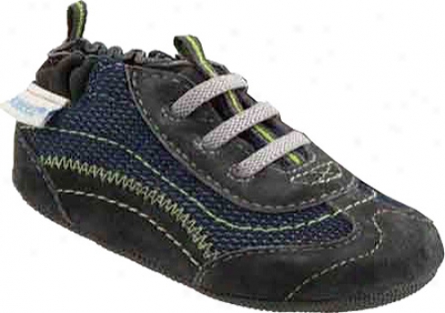 Robeez Mini Shoez Lil Half K (infant Boys') - Charcoal/navy