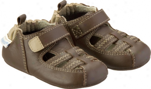 Robeez Mini Shoez Sandal (infant Boys') - Brown Leather