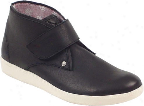 Rockadelic Addiction (men's) - Black Smooth Leather