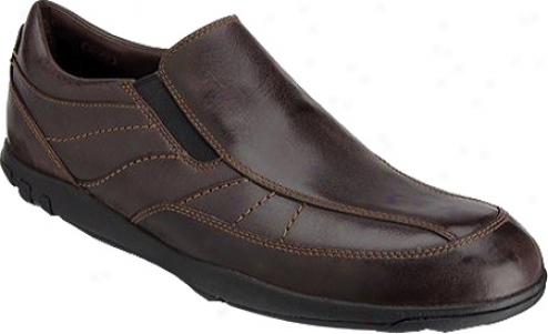 Rockport Dougland County Slip On (men's) - Dark Brown Full Grain Leather