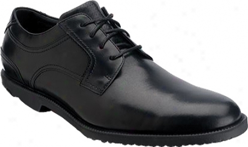 Rockport Dressports Captoe (men's) - Black Full Grain Leather