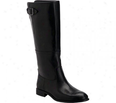 Rockport Lola Pull On Boot (women's) - Black Smooth Leather