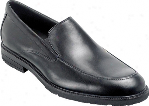 Rockport Richner (men's) - Black Full Grain Leather