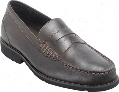 Rockport Shakespeare Circle (men's) - Dark Brown Full Grain Leather