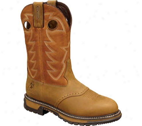 "rocky 11"" BransonnS addle Roper (men's) - Aztec Crazy/ochre Leather"