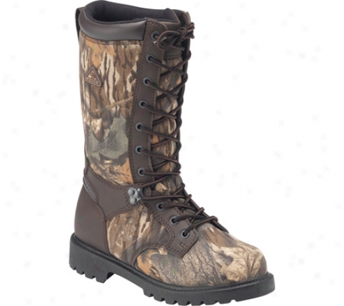 Rocky Low Country Snake Boot 3611 (boys') - Brown Full Grain/mossy Oak Break Up