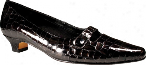 Ros Hommerson Forli (wpmen's) - Black Croc Patent