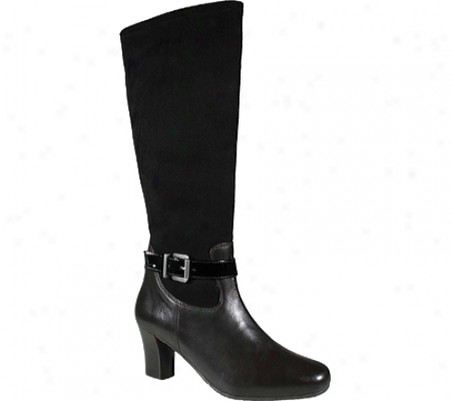 Ros Hommerson Wendell (women's) - Black Calf/suede