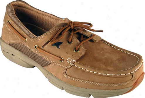 Rugged Shark Hatteras (men's) - Oak Crazy Horse Leather