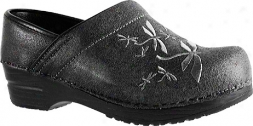 Sanita Clogs Professional Dragonfly (women's) - Black