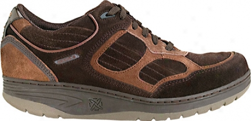 Sano By Mephisto Ranger (men's) - Dark Brown/tan Suede