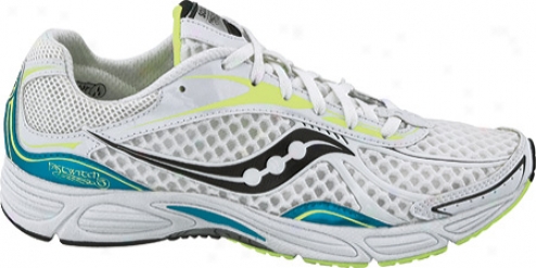 Saucony Grid Fastwitch 5 (women's) - White/blue/citron