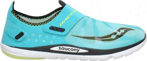 Saucony Hattori (women's) - Blue/citron