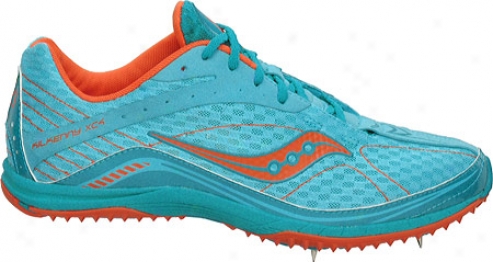 Saucony Kilkenny Xc4 Spike (women's) - Blue/orange