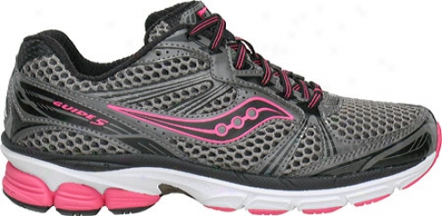 Saucony Progrid Direct 5 (women's) - Grey/black/vizipro Paragon