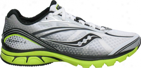 Saucony Progrid Kinvara 2 (men's) - White/black/citron