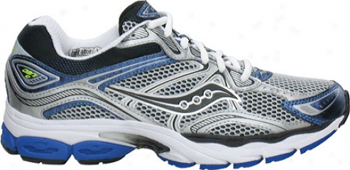 Saucony Progrid Omni 10 (men's) - Silver/royal