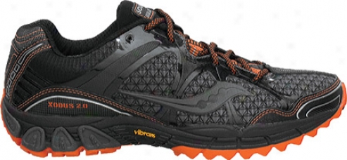 Saucony Progrid Xodus 2.0 (men's) - Grey/black/orange